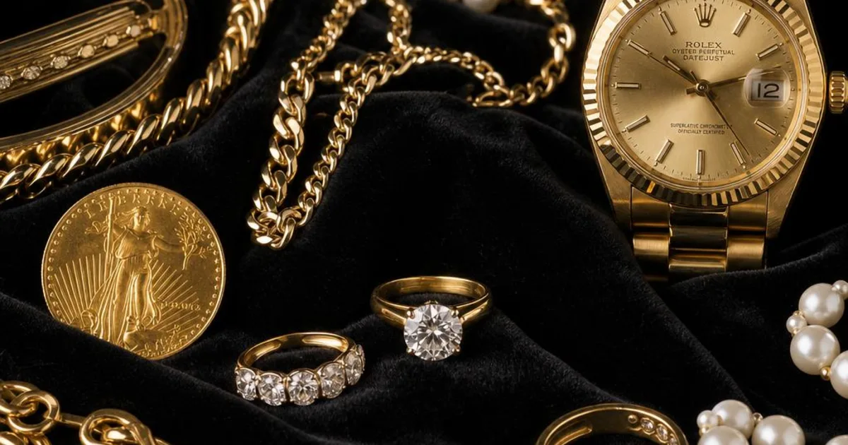 Jewelry and precious-metal buying services