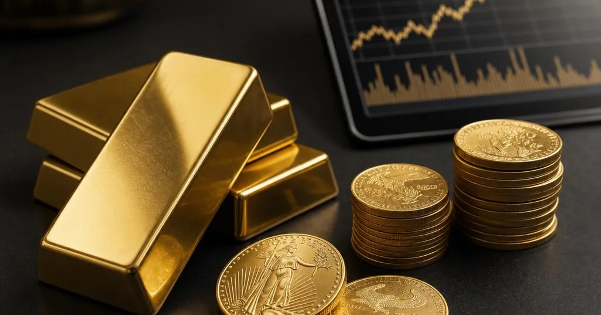 Gold market editorial cover