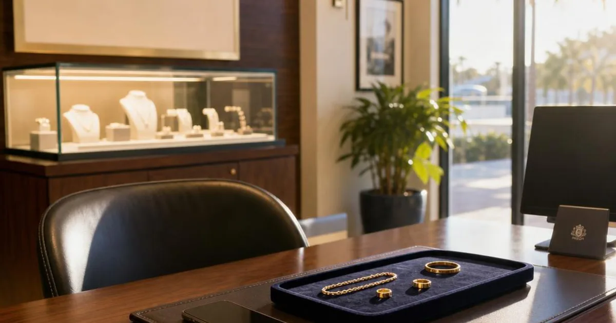 Professional jewelry evaluation setting