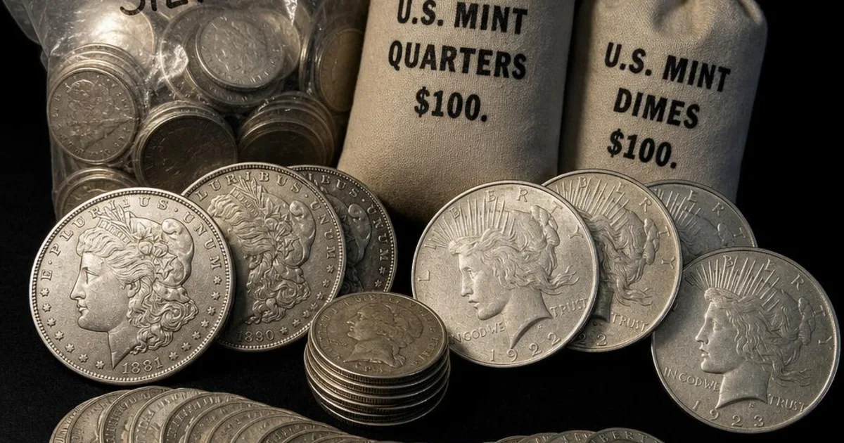 Collection of silver coins